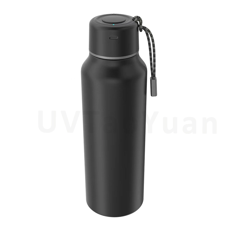 Sterilizable Stainless Steel Sports Water Bottle with UVC LED